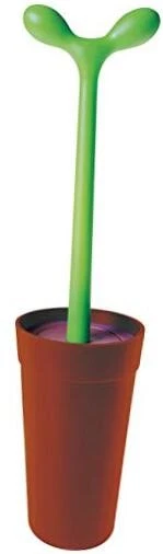 Alessi Merdolino Toilet Brush Aleesi ASG04 Brown