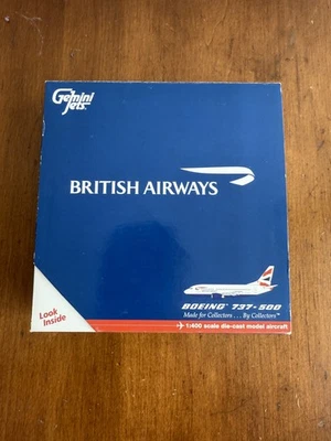 Gemini Jets GJBAW715 1:400 Boeing 737-500 British Airways G-GFFG Foto 1 de 4