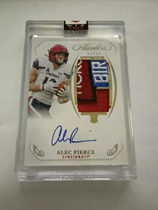 /10 Alec Pierce /WR Colts | Flawless Collegiate Auto Bowl Patch Rookie Card - Picture 1 of 5