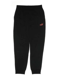 Puma Boys Black Casual Pants 10 - Picture 1 of 2