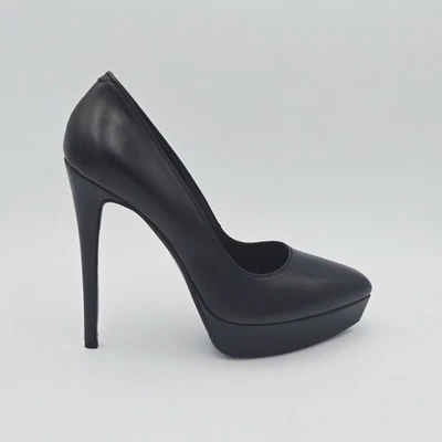 Scarpe donna Albano 40 Decollete Nero Pelle 250DA - Imagen 1 de 4