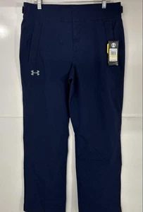 Under Armour UA Elite Navy Straight Leg Active Pants Men Size Medium 1305788 - Picture 1 of 3
