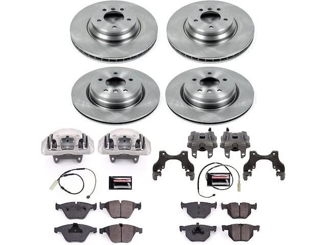Kit de pastillas de freno y rotor delanteras y traseras para BMW 335d NS944TJ 2011 Foto 1 de 1