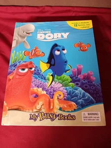 Disney Finding Dory My Busy Books With Figures And Play Mat - Picture 1 of 4