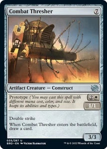 Combat Thresher, The Brothers' War #35 MTG FOIL - Picture 1 of 1