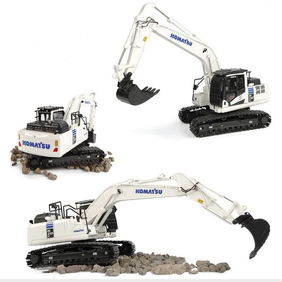 ESCAVATORE KOMATSU PC210LC-11 WHITE EDITION 1:50 - Immagine 1 di 1