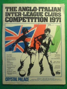 ANGLO ITALIAN INTER LEAGUE CLUBS COMPETITION 1971 - Bild 1 von 1