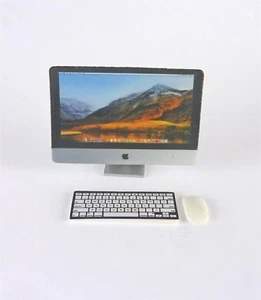 Dollhouse Miniature 1:12 Scale Color Computer w/ Keyboard, Mouse, G7521 - Picture 1 of 2