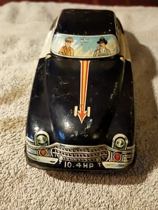 Old Toy car - US Police Car - vintage - Picture 1 of 4