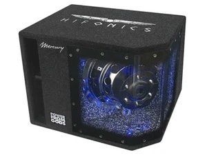 Hifonics Mercury Auto 25 cm Bandpass Kompakt Gehäuse Subwoofer MR10BP 800 Watt - Bild 1 von 3