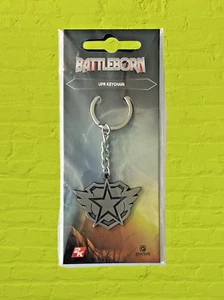 Battleborn Metall Schlüsselanhänger UPR Logo 2016 Videospiel Merch - Gearbox Gaya Neu - Bild 1 von 2