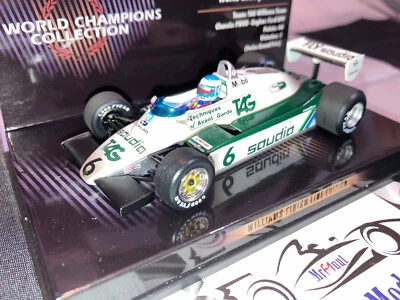 1:43 Minichamps #436826606 Keke Rosberg Williams FW08 World Champion 1982 - Image 1 of 4