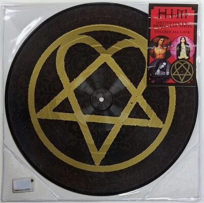HIM Love Metal 12" Picture Disc limited edition LP - Image 1 of 2