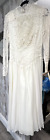 vintage susan lane cottagecore romantic wedding gown dress victorian pearls lace