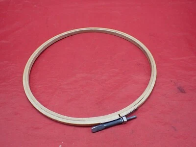Wooden Monarch 8" Round Vintage Embroidery Hoop Loop Made In USA - Image 1 of 4