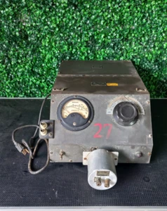 Vintage QX Checker Typ 110-A testowy sprzęt nadajnika radiowego? USN Military - Zdjęcie 1 z 14