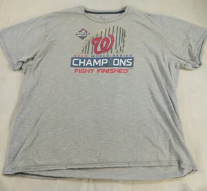Washington Nationals Shirt Triple Extra Large World Series Champs Fanatics Mens - Picture 1 of 7