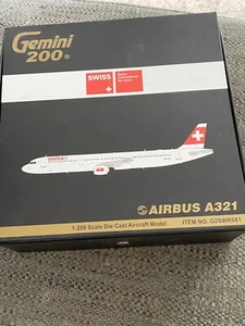 GEMINI 200 - AIRBUS A321 - SWISSAIR - Picture 1 of 4