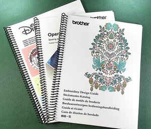 Brother Aveneer EV-1 Embroidery Design / Disney Design / Operation Manual set! - Picture 1 of 1