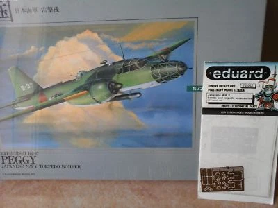 MITSUBISHI KI47 "PEGGY" TORPEDO BOMBER-1/72 SCALE- ARII MODEL JAPAN+PHOTOETCHED  - Immagine 1 di 4