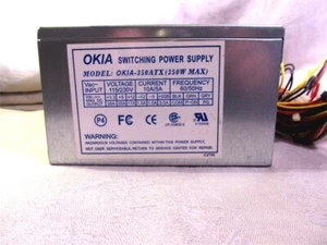 OKIA POWER SWITCH- MODEL 350ATX- 350 W MAX w/power cord - Picture 1 of 5