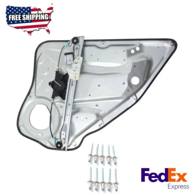 Regulador de ventana lado conductor trasero compatible con 08-16 Mercedes Benz E350 C300 C250 E400 Foto 1 de 4