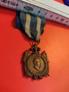 Medaglia Risorgimento Borbonica 1849.Campagna Di Sicilia.Marcata L.A. Originale - Foto 1 di 4
