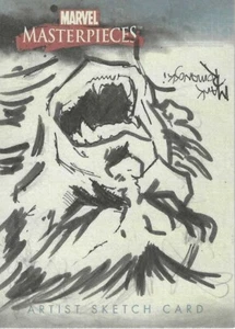 2007 Marvel Masterpieces Sketch - Mark Romanoski - Picture 1 of 2