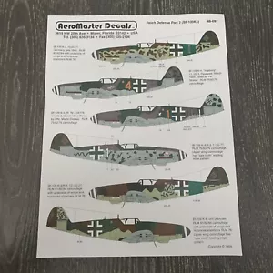 Calcomanía modelo avión Bf-109Ks No. 48-097 - Imagen 1 de 3