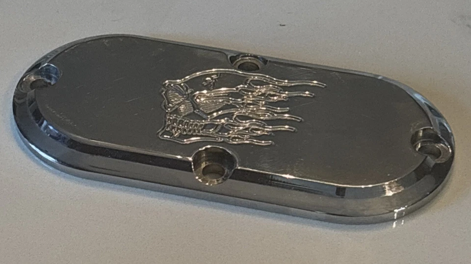 921016 MÁQUINA JOKER CROMO BILLET INSPECCIÓN CUBIERTA CABEZAL CALIENTE PARA HARLEY-DAVIDSON Foto 1 de 1