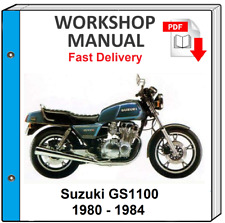 Details about   GENUINE 1984 Suzuki GS550 Dealer Service Manual 99500-35010-03E