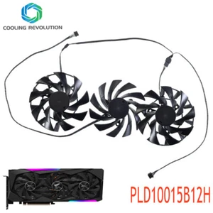 Ventilateur de carte graphique PLD10015B12H Gigabyte AORUS Radeon RX 6800 MASTER 16G - Photo 1/2