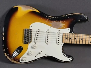 Guitarra Eléctrica Vintage Relic Stratocaster 1956 Sunburst Kyle McMillin 21Fret PI - Imagen 1 de 3