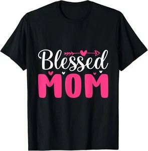 Women's Mother's Day Proud Mama Mom Tee Short Graphic Top T-Shirt Hoodie - Picture 1 of 12