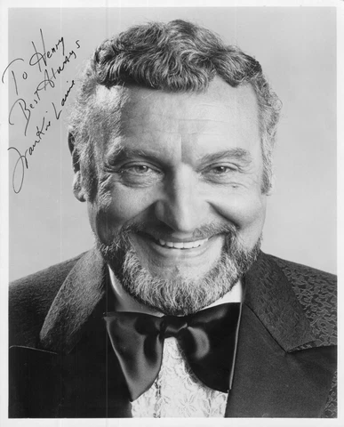 Frankie Laine - Signed Autograph Cover