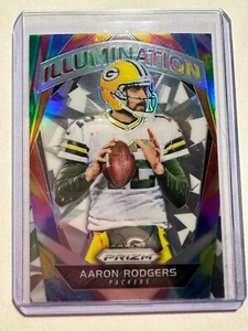 K62,733 - 2017 Panini Prizm Illumination Prizms #4 Aaron Rodgers - Picture 1 of 1