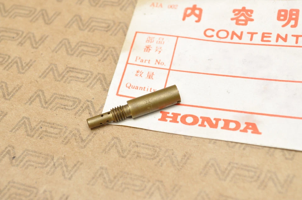 Carburador de chorro lento #75 nuevo de stock Honda CR125 R CR250 R CR480 R Elsinore Foto 1 de 1