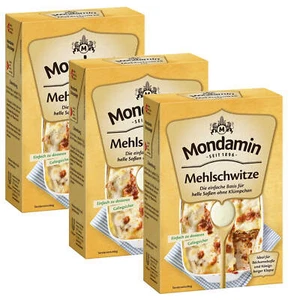 3x 250g Mondamin Mehlschwitze Basis für helle Saucen Béchamelsauce Käsesauce - Bild 1 von 3