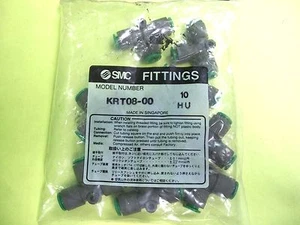SMC fitting KRT08-00 Union Tee 8mm OD. Bag of 10 fittings - Picture 1 of 4
