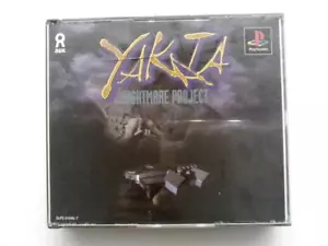SONY PlayStation1 For JP YAKATA Nightmare Project w/Case Instruction 3Disks - Picture 1 of 11