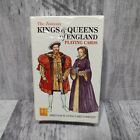 Der berühmte König und die Königinnen von England Spielkarte Erbe Spielzeug & Spiel Vintage 