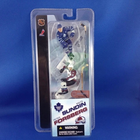 NHL HOCKEY RULES MATS SUNDIN AND PETER FORSBERG  ACTION FIGURES Cover