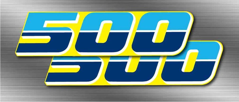 Quadracer 1989 2 piezas LT500R, LT500 500 QUADZILLA guardabarros autocollant calcomanías pegatina Foto 1 de 1