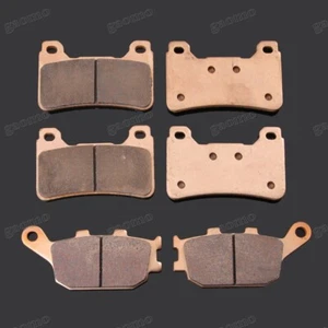 Pastillas de freno delanteras traseras metálicas adecuadas para Honda CBR1000RR 2004-2005 CBR600RR 2005-2006 - Imagen 1 de 14