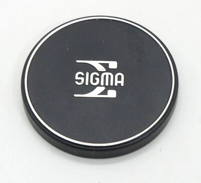 Original Genuine Sigma Metal Push-On Front Cap for Lenses 52 mm filter thread - Image 1 of 2