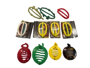 11 FERMAGLI  E PETTININI CODA DI PESCE CAPELLI FORCINE PINZE MOLLETTE VINTAGE - Picture 1 of 1