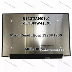 B133UAN01.0 fit M133NW4J R0 13.3" 1920×1200 EDP 30 Pins LED LCD Screen 60Hz IPS - Picture 1 of 1