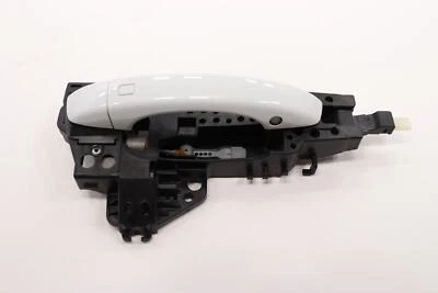 AUDI Q7 2017-2025 lado del pasajero delantero derecho manija de puerta exterior OEM blanco_2Y2Y Foto 1 de 4