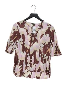 Massimo Dutti Women's Blouse UK 16 Multi 100% Other Basic - Picture 1 of 6