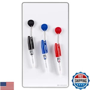 U Brands Magnetic Dry Erase Board Value Pack, 6"x11", Frameless, Includes 3 M - Picture 1 of 5